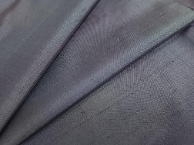 平和屋着物●上質な紬　霞文　正絹　逸品　DABD9445ud
