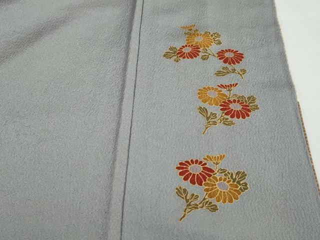 平和屋着物●訪問着　刺繍　草花籬文　金彩　正絹　逸品　未使用　DABD9462ud