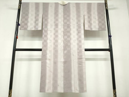 平和屋着物●長襦袢　無双仕立て　舞葉文　やまと誂製　半衿刺繍　正絹　逸品　DABD9483ud