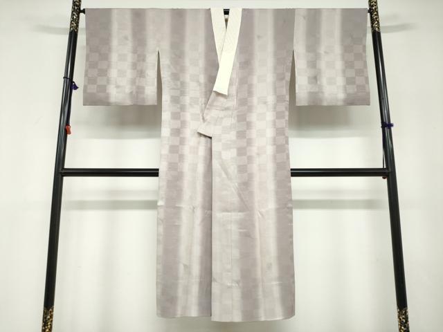 平和屋着物●長襦袢　無双仕立て　舞葉文　やまと誂製　半衿刺繍　正絹　逸品　DABD9483ud