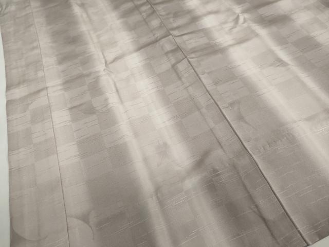 平和屋着物●長襦袢　無双仕立て　舞葉文　やまと誂製　半衿刺繍　正絹　逸品　DABD9483ud