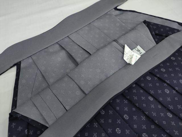 平和屋着物●女性　行灯袴　抽象文様　洗える着物　DABD9495ud