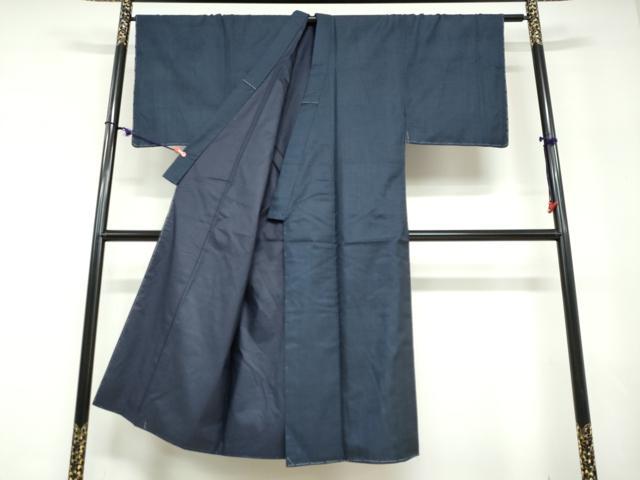 平和屋着物●男性　本場大島紬　アンサンブル　長羽織　100亀甲　総詰め　証紙付き　恵　広光作　正絹　逸品　未使用　DABD9499ud