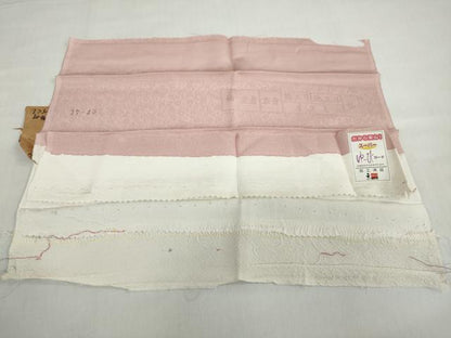 平和屋着物●訪問着　舞桜文　反端付き　正絹　逸品　未使用　DABD9506ud