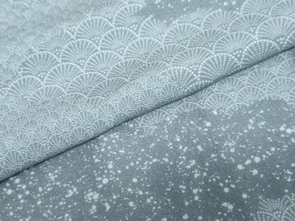 平和屋着物●訪問着　流水青海波文　正絹　逸品　DABD9514ud