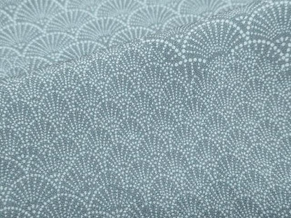 平和屋着物●訪問着　流水青海波文　正絹　逸品　DABD9514ud
