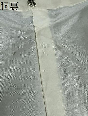 平和屋着物●上質な紬　古代紫色　正絹　逸品　DABD9517ud