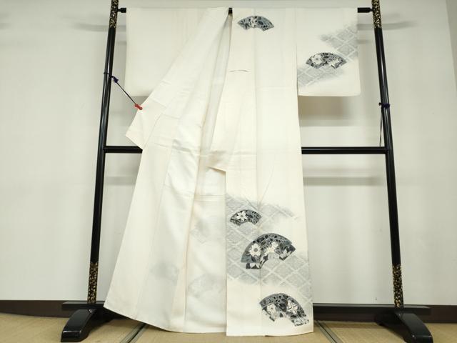 平和屋着物●訪問着　地紙辻が花　正絹　逸品　DABD9519ud