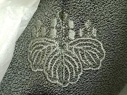 平和屋着物●訪問着　竹屋町刺繍　短冊草花文　金彩　鈴乃屋扱い　正絹　逸品　未使用　DABD9520ud