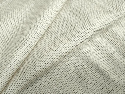 平和屋着物●男性　本場大島紬　白大島　100亀甲　総詰め　正絹　逸品　DABD9529ud