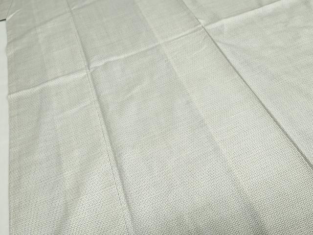 平和屋着物●男性　本場大島紬　白大島　100亀甲　総詰め　キングサイズ　正絹　逸品　DABD9551ud