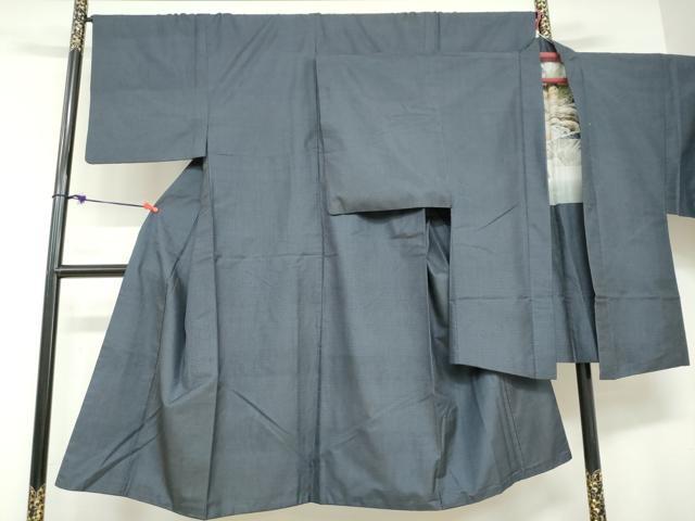 平和屋着物●男性　本場大島紬　アンサンブル　長羽織　100亀甲　総詰め　正絹　逸品　DABD9561ud