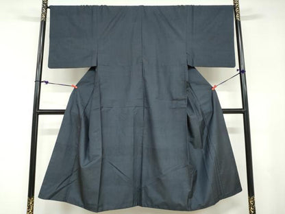 平和屋着物●男性　本場大島紬　アンサンブル　長羽織　100亀甲　総詰め　正絹　逸品　DABD9561ud