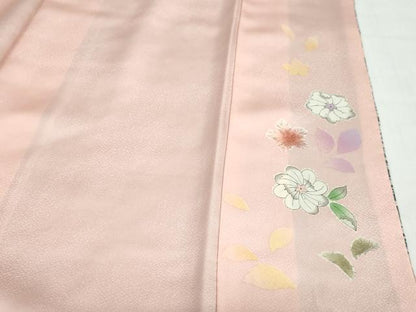 平和屋着物●豪華振袖　辻が花　暈し染め　銀通し地　正絹　逸品　DABD9575ud