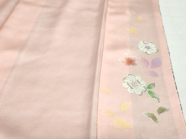平和屋着物●豪華振袖　辻が花　暈し染め　銀通し地　正絹　逸品　DABD9575ud