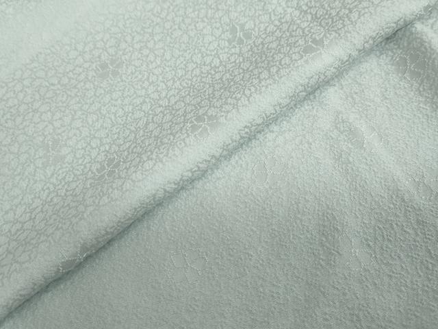 平和屋着物●上質な小紋　舞花地紋　暈し染め　正絹　逸品　DABD9593ud