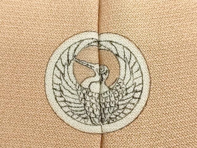 平和屋着物●上質な色無地　ときがら茶色　正絹　逸品　未使用　DABD9594ud