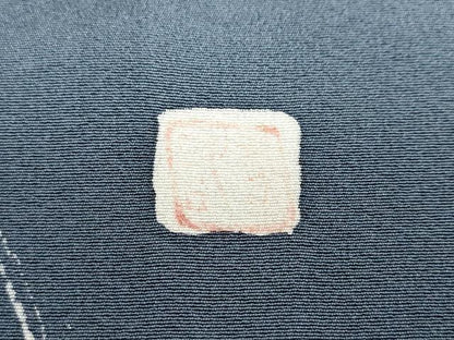 平和屋着物●訪問着　作家物　ろうけつ染め　立波文　正絹　逸品　DABD9605ud