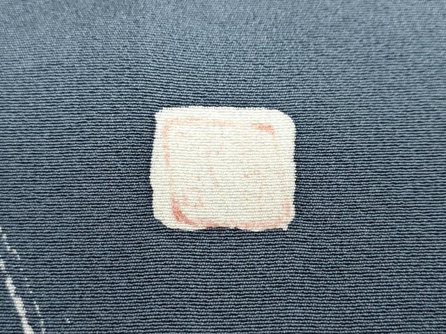 平和屋着物●訪問着　作家物　ろうけつ染め　立波文　正絹　逸品　DABD9605ud