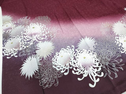 平和屋着物●訪問着　太田洋　乱菊　ラメ　暈し染め　正絹　逸品　DABD9609ud