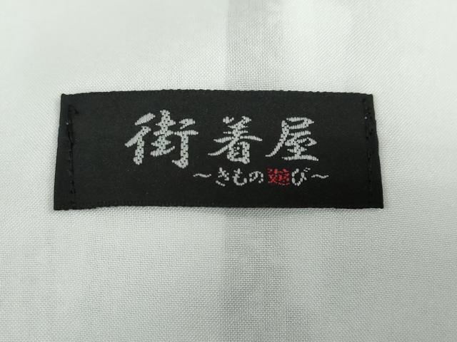平和屋着物▽小紋　単衣　抽象文様　洗える着物　DABD9615ud
