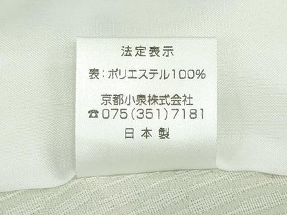平和屋着物▽小紋　単衣　花唐草文　洗える着物　DABD9623ud