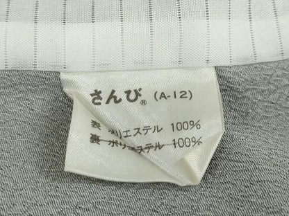 平和屋着物▽小紋　単衣　草花丸文　さんび謹製　洗える着物　DABD9630ud