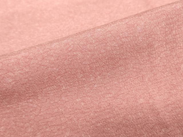 平和屋着物▽上質な小紋　単衣　霞文　正絹　逸品　DABD9670ud