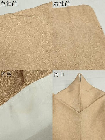 平和屋着物▽江戸小紋　訪問着　単衣　矢田昇作　鴛鴦吉祥草花文　正絹　逸品　DABD9707ud