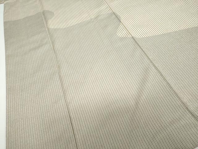 平和屋着物●本塩沢　訪問着　流水文　証紙付き　正絹　逸品　DABD9745ud