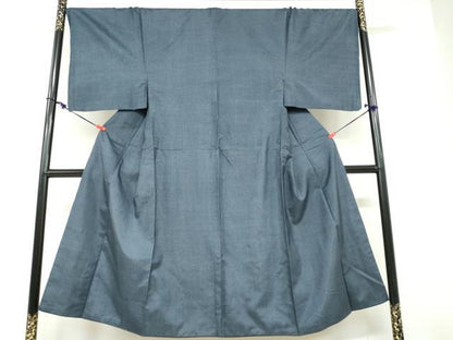 平和屋着物●男性　本場染大島紬　抽象文様　正絹　逸品　DABD9746ud