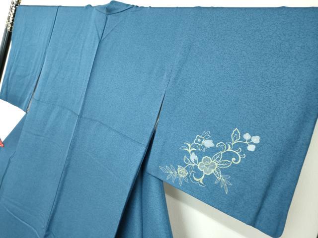 平和屋着物●訪問着　正倉院草花文　暈し染め　金彩　三越扱い　正絹　逸品　DABD9762ud