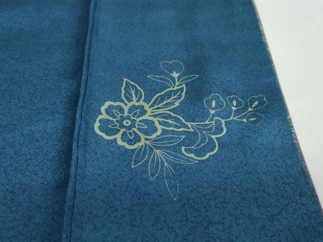 平和屋着物●訪問着　正倉院草花文　暈し染め　金彩　三越扱い　正絹　逸品　DABD9762ud