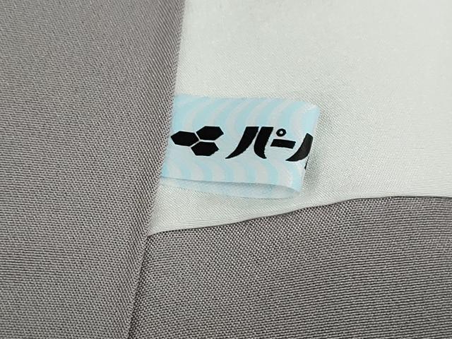 平和屋着物●本場真綿絢結城紬　草木染　草花間道　証紙付き　正絹　逸品　未使用　DABD9782ud