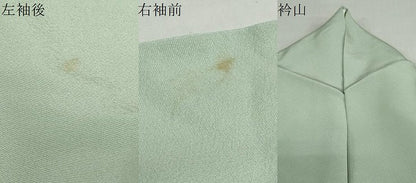 平和屋着物●訪問着　友禅　作家物　草花文　暈し染め　正絹　逸品　DABD9793ud