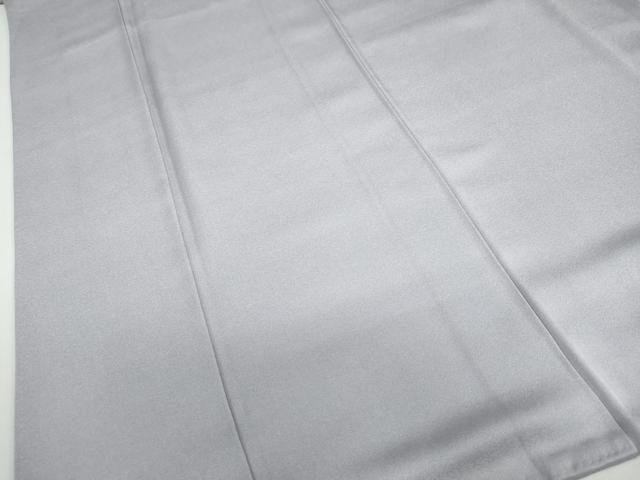 平和屋着物●上質な色無地　鳩羽鼠色　正絹　逸品　DABD9808ud