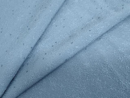 平和屋着物●上質な色無地　霞地紋　紺鼠色　正絹　逸品　DABD9809ud