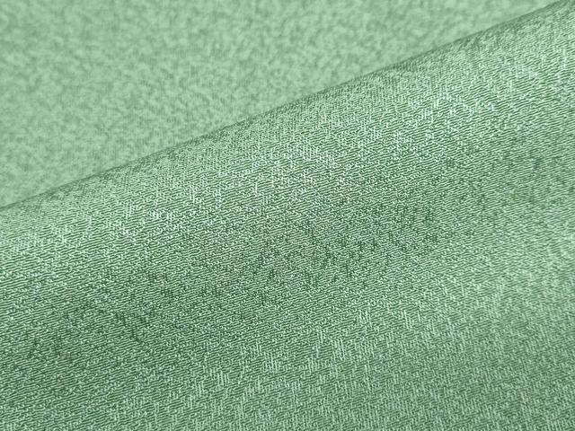 平和屋着物●上質な色無地　柳染色　正絹　逸品　未使用　DABD9812ud