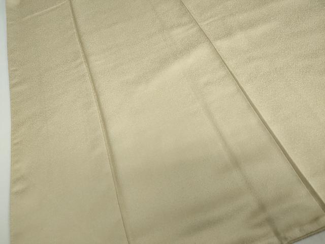 平和屋着物●本加賀友禅作家　由水煌人監修　色無地　干割れ地紋　木蘭色　正絹　逸品　DABD9839ud