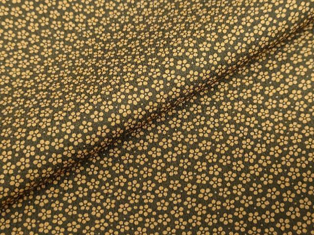 平和屋着物●染色作家　斉藤三才　小紋　小花尽くし文　正絹　逸品　DABD9845ud