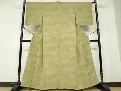 平和屋着物●江戸小紋　小紋師　宍戸陵　寄せ小紋柄　正絹　逸品　DABD9853ud