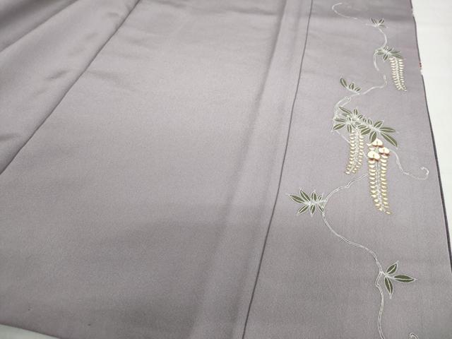 平和屋着物●豪華色留袖　熨斗草花文　暈し染め　金彩　正絹　逸品　DABD9854ud