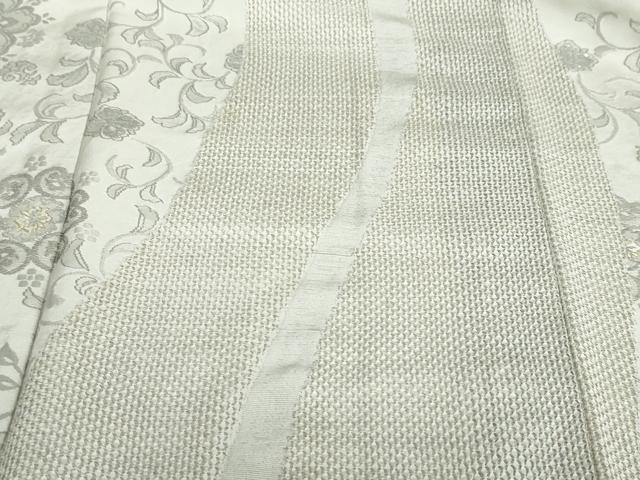 平和屋着物●最高級　中国三大刺繍　スワトウ刺繍　汕頭刺繍　総刺繍　訪問着　お召地　更紗花唐草文　金銀糸　正絹　逸品　DABD9861ud