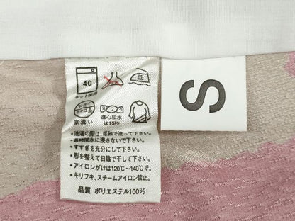 平和屋着物●長襦袢　無双仕立て　草花文　秋桜 コスモス　洗える着物　DABD9870ud