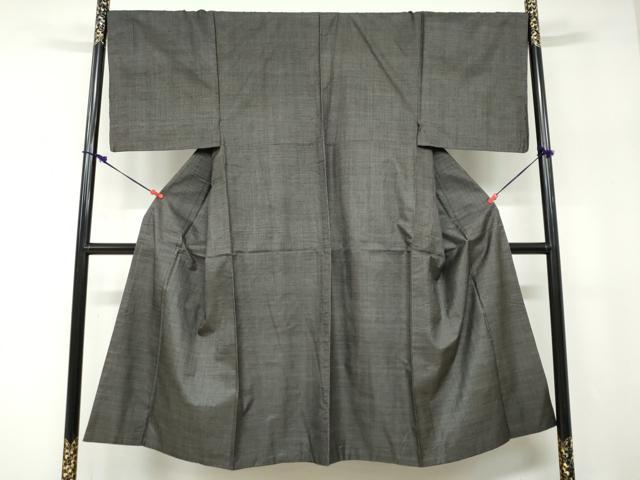 平和屋着物●男性　本場大島紬　アンサンブル　長襦袢(無双仕立て)セット　100亀甲　総詰め　正絹　逸品　DABD9872ud