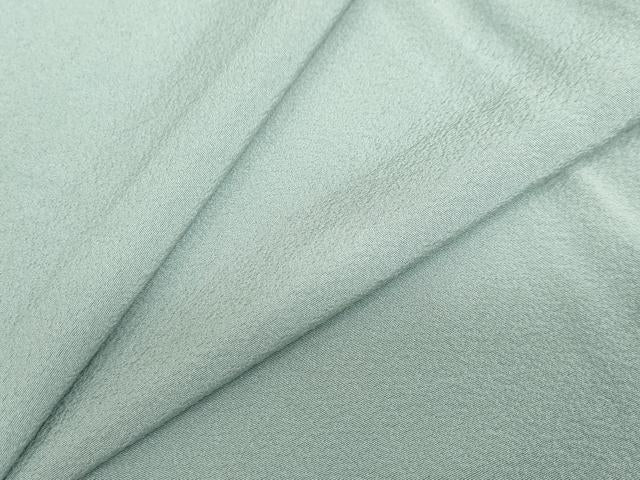 平和屋着物●上質な色無地　水浅葱色　正絹　逸品　DABD9898ud