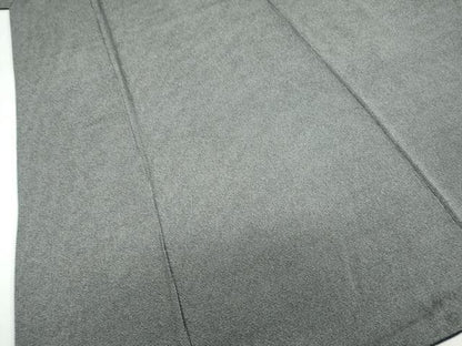 平和屋着物●江戸小紋　角通し　黒地　正絹　逸品　DABD9908ud