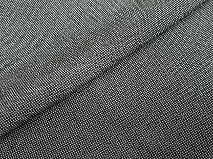 平和屋着物●江戸小紋　角通し　黒地　正絹　逸品　DABD9908ud