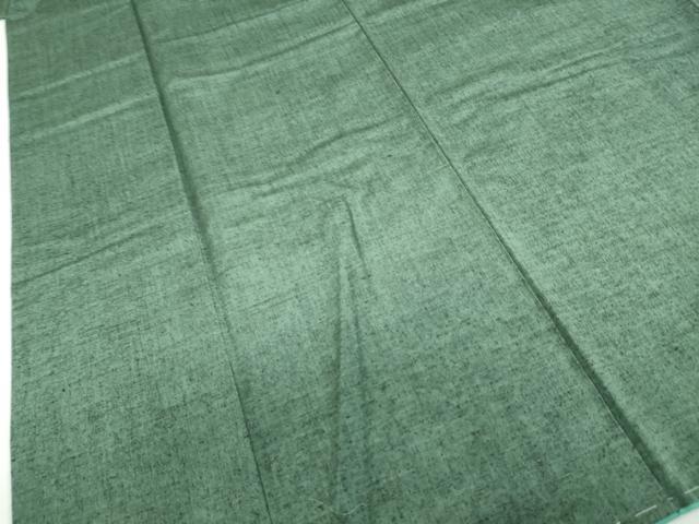 平和屋着物●上質な紬　虫襖色　正絹　逸品　未使用　DABD9936ud
