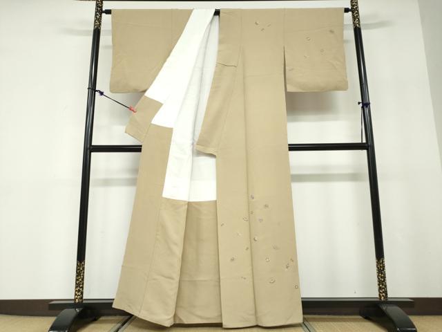 平和屋着物●訪問着　総刺繍　宝尽くし　正絹　逸品　DABD9944ud